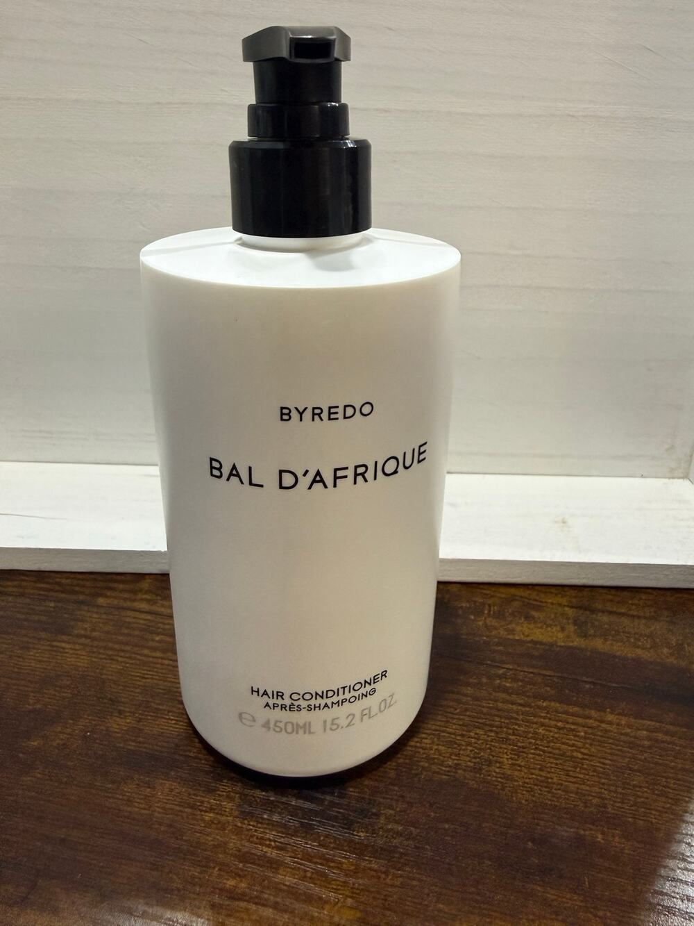 Byredo Bal d'Afrique Hair Conditioner (450 mL / 15.2 fl. oz. pump bottle).